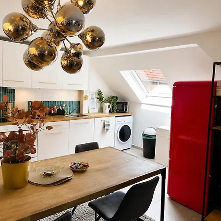 公寓 Stilvolles Loft Nahe Messe & Flughafen Duesseldorf *